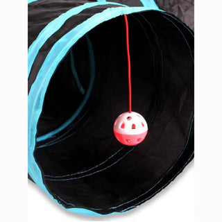 Interactive Cat War Tunnel Toy