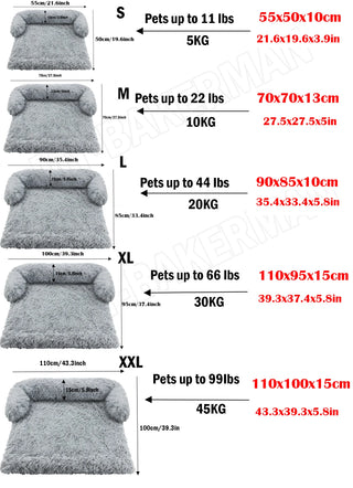 Woof-Sofa Bed for Pets - Comfortable Couch Spot