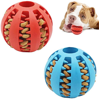 IQ Dog Ball - Interactive Treat Dispensing Toy for Smart Dogs