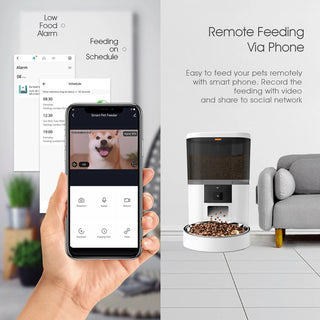 The WIFI Feeder - Automatic Pet Feeder with Remote Control