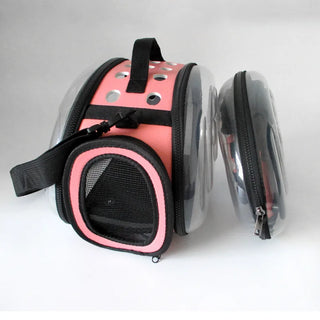 Purrfect Voyager Carrier - Stylish Transparent Cat Carrier