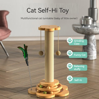 Cat BallNStretch - Ultimate All-in-One Cat Toy