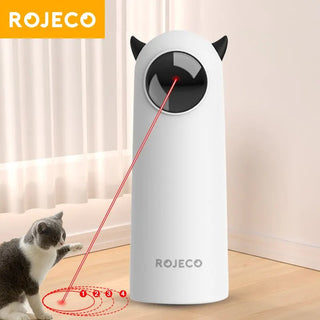 The Rojeco LED Bot - Interactive Laser Toy for Cats